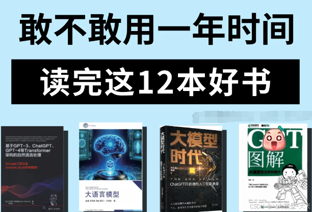 揭秘大模型核心:12本必读之作引领你入门,大模型书籍,你想看的都在这里!