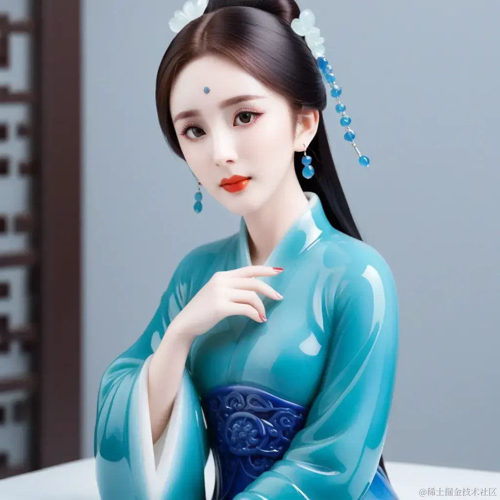 www.zeeklog.com - Stable Diffusion【应用篇】【艺术写真】:粘土风之后陶瓷风登场,来看看如何整合AI艺术写真吧