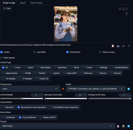 AI绘画Stable Diffusion:高清分辨率更灵活可控图像增强模型