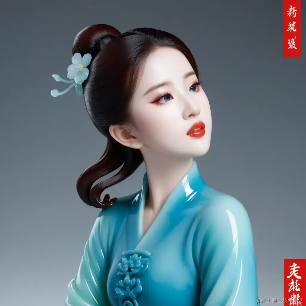 www.zeeklog.com - Stable Diffusion【应用篇】【艺术写真】:粘土风之后陶瓷风登场,来看看如何整合AI艺术写真吧