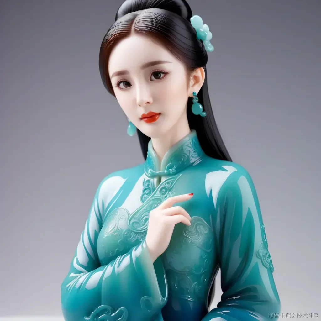 www.zeeklog.com - Stable Diffusion【应用篇】【艺术写真】:粘土风之后陶瓷风登场,来看看如何整合AI艺术写真吧