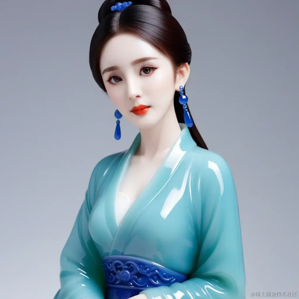 www.zeeklog.com - Stable Diffusion【应用篇】【艺术写真】:粘土风之后陶瓷风登场,来看看如何整合AI艺术写真吧